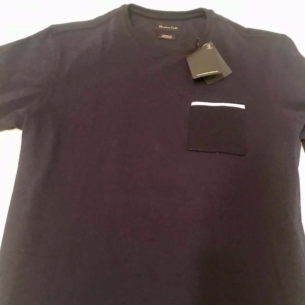 MASSIMO DUTTI FORMAL T SHIRT